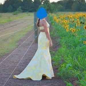 Sherri Hill Yellow Formal